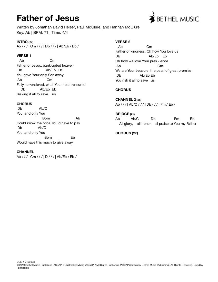 Heavenly Father I Appreciate You (Praise & Worship) Chords & Lyrics