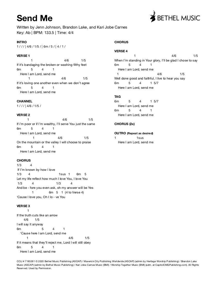 Bethel Music | Send Me (Live)