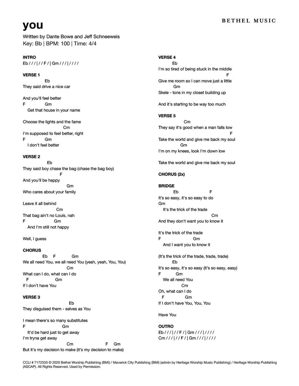 Bethel Music You bethel-music-you